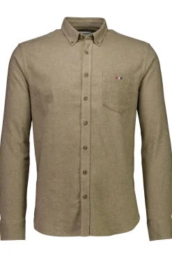 Soft Twisted Skjorte, Army, XL