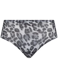 Softstretch Hipster Trusser, Grey Leopard