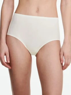 Softstretch Højtaljede Trusser, Ivory