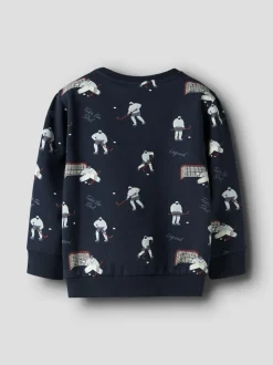 Sofus Sweatshirt, Navy Blazer, 110 cm