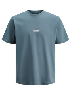 Soho Crew Neck T-shirt, Blue Mirage, 164 cm