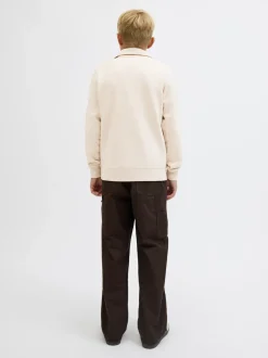 Soho Quarter Zip Sweatshirt, Moonbeam, 164 cm