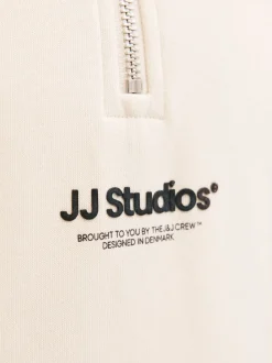 Soho Quarter Zip Sweatshirt, Moonbeam, 164 cm