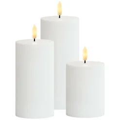 Solar Sille 3 stk. sæt, Hvid