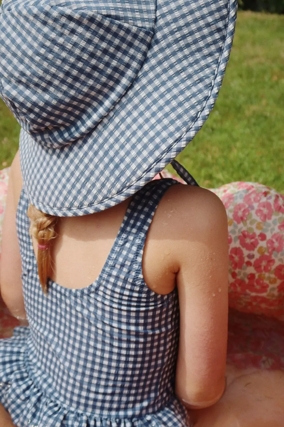 Soline Badehat, Vintage Indigo, 6-9 mdr.