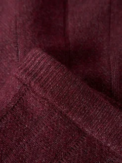 Sonia Knit Nederdel, Burgundy, 134 cm
