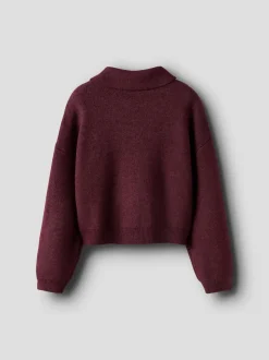 Sonia Polo Strik, Burgundy, 134-140 cm