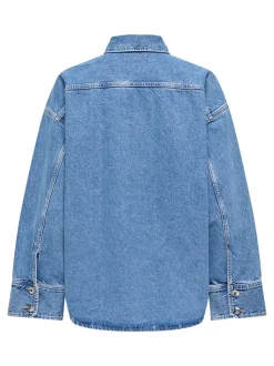 Sophie Denimjakke, Medium Blue Denim, XL