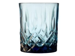 Sorrento 4-pak Whisky Glas, Blå, 32 cl