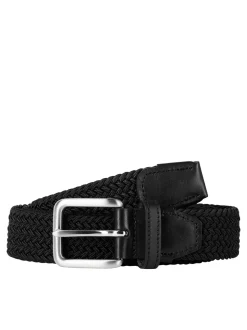 Spring Woven Bælte, Black, 105 cm