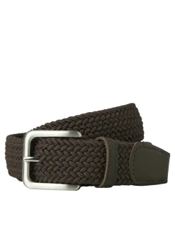 Spring Woven Bælte, Brown Stone, 95 cm