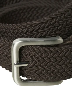 Spring Woven Bælte, Brown Stone, 95 cm