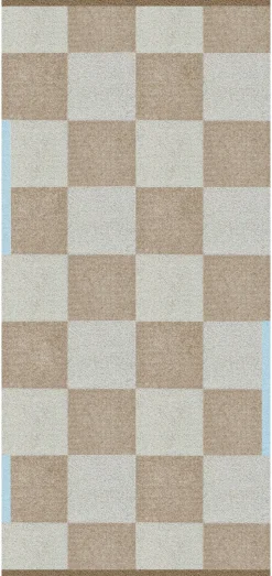 Square All-Round Gulvtæppe, Camel, 70x150 cm