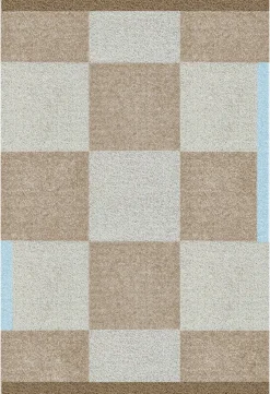 Square All-Round Gulvtæppe, Camel, 55x80 cm