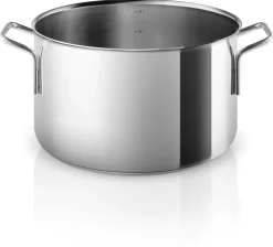 Stainless Steel Gryde, 6,5 L