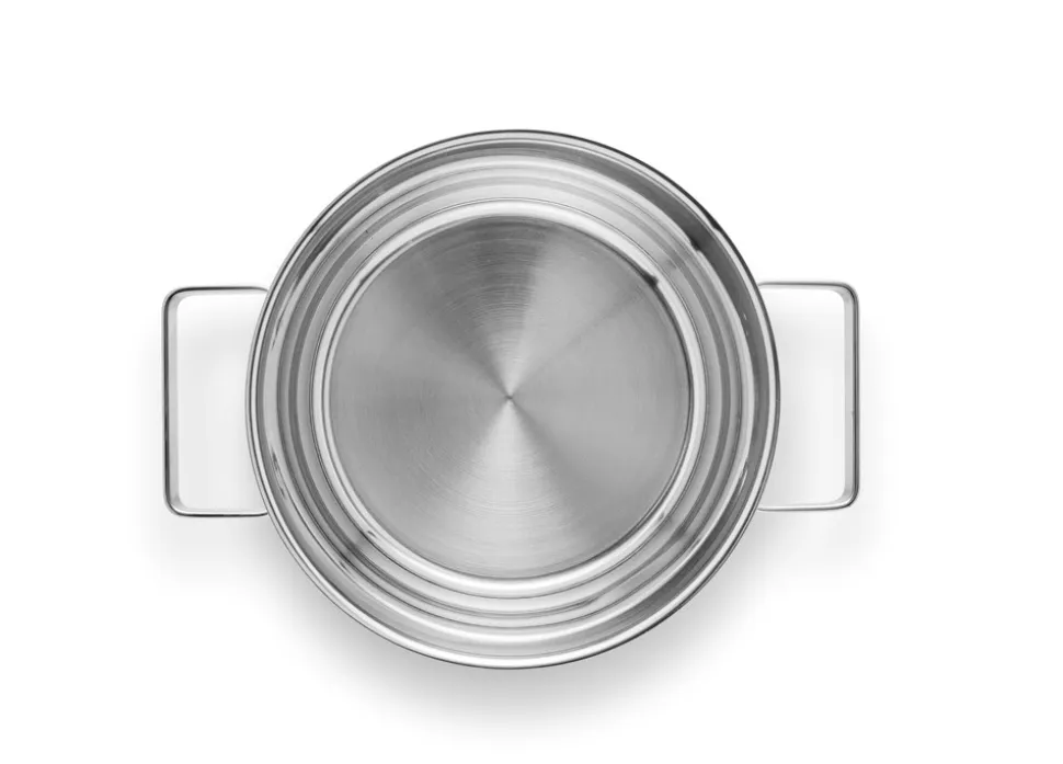 Stainless Steel Gryde, 2,2 L