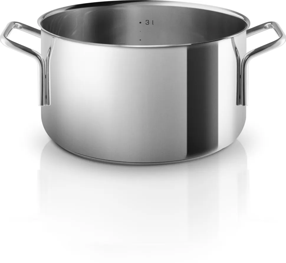 Stainless Steel Gryde, 3,6 L