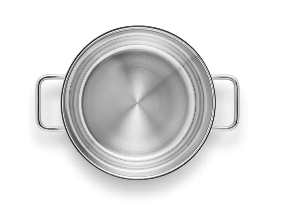 Stainless Steel Gryde, 3,6 L