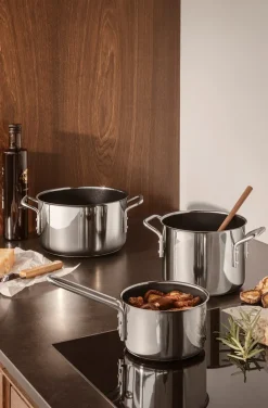 Stainless Steel Keramisk Slip-Let Gryde, 3,6 L