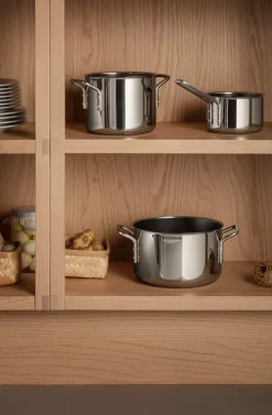 Stainless Steel Keramisk Slip-Let Gryde, 3,6 L