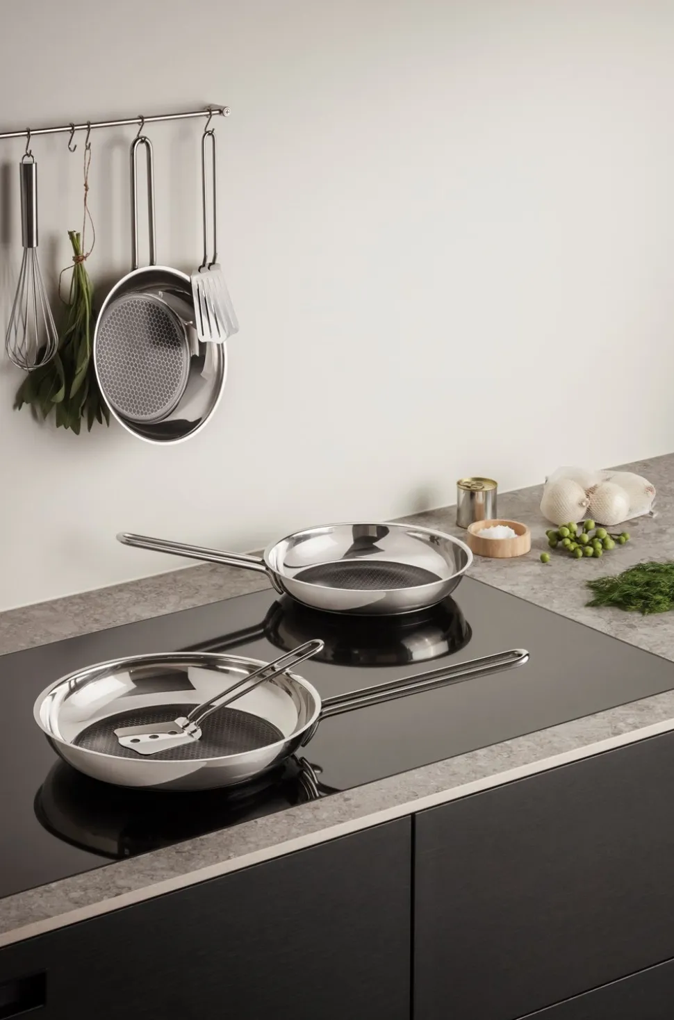 Stainless Steel Mosaic Stegepande, Ø20 cm