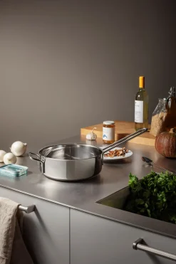 Stainless Steel Sauterpande, Ø24 cm