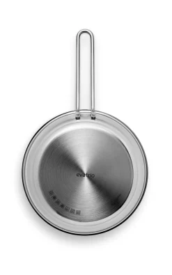 Stainless Steel Slip-Let Stegepande, Ø28 cm