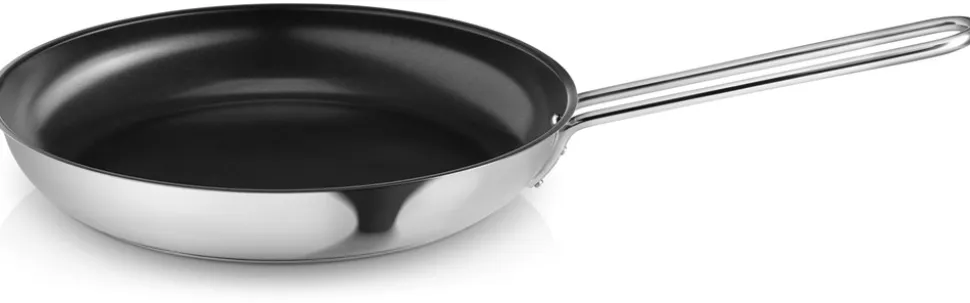 Stainless Steel Slip-Let Stegepande, Ø30 cm