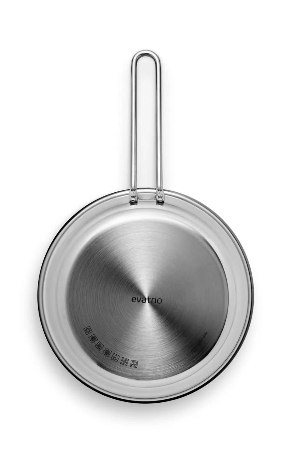 Stainless Steel Slip-Let Stegepande, Ø30 cm