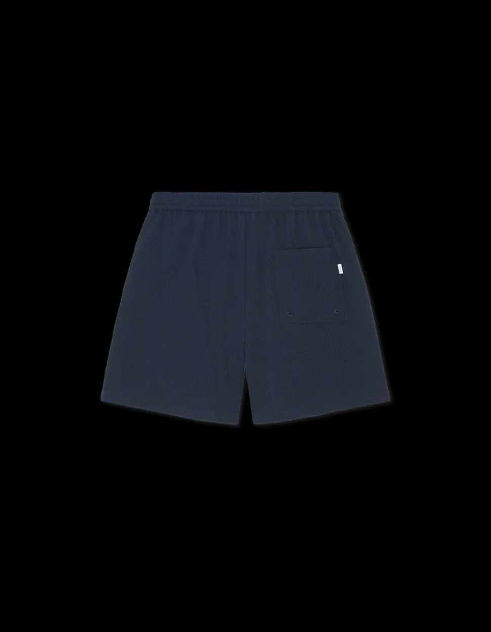 Stan Seersucker Badeshorts, Dark Navy, XXL