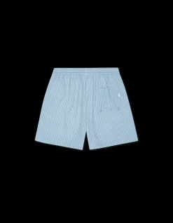 Stan Stripe Seersucker Badeshorts, Allure, XXL