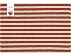 Statement Stripe 2-pak Dækkeservietter, Red, 33x48 cm
