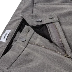 Steffen Twill Short Bukser, Lysegrå, W29/Short