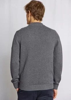 Stian Regular Fit Striktrøje, Grey, XL