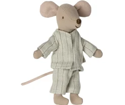 Storebror Tændstikæske Mus, Lyseblå