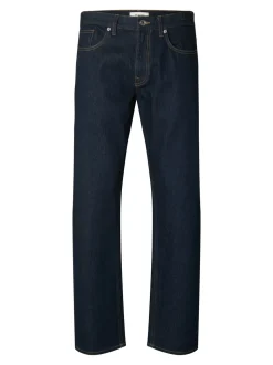 196-Straight Ben Kori Jeans, Dark Blue Denim, W31/L32