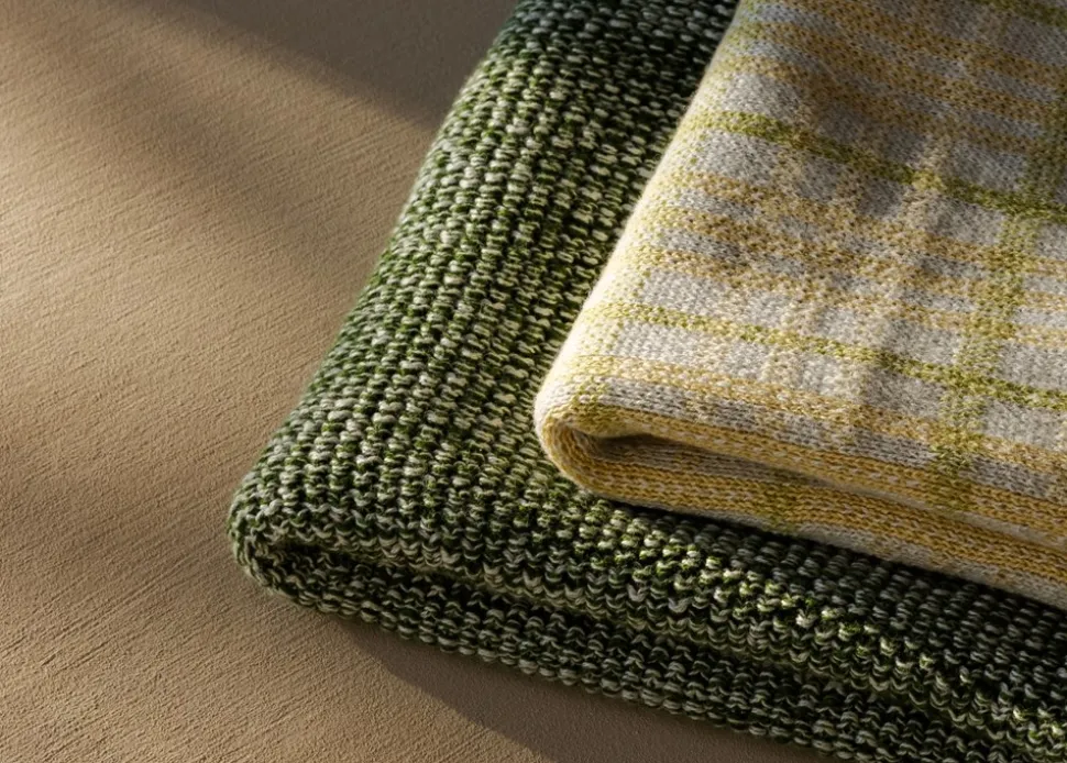 Strikket Køkkenhåndklæde, Scandi Night, 45x70 cm