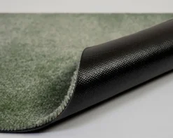 Stripe Horisontal Gulvtæppe, Grøn/Støvet/Mørk Grøn, 60x90 cm