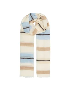 Stripeana Cowea Tørklæde, Birch White