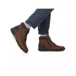 Støvler, Tabak/Schwarz/Granit, 42