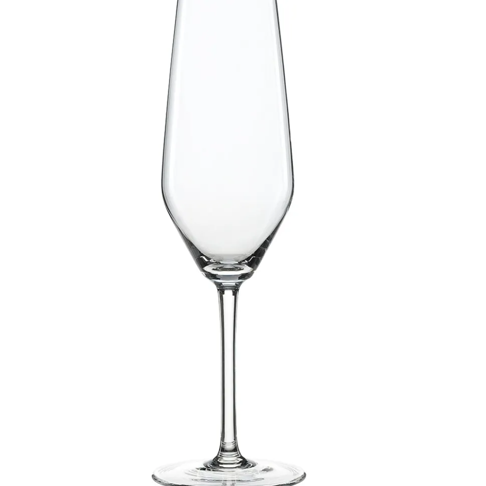Style 4-pak Flute Champagneglas, Clear, 24 cl