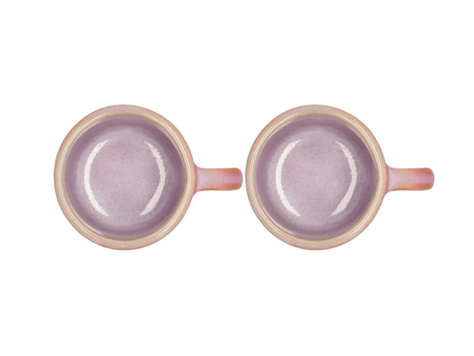 Styles Allure 2-pak Espressokopper, Purple/Orange 8 cl