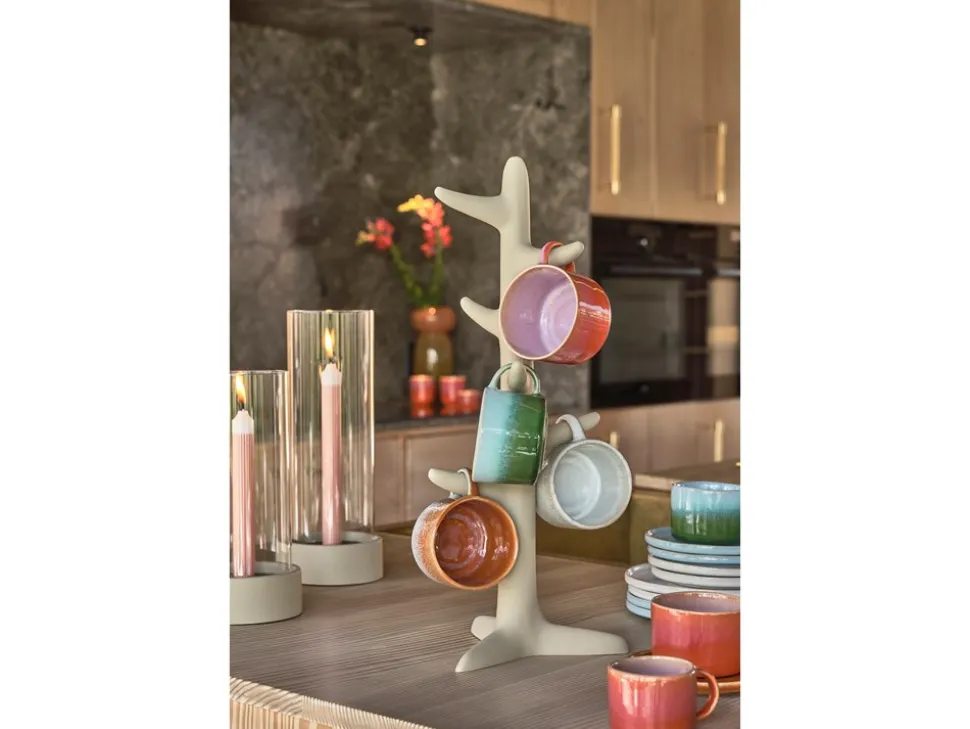 Styles Allure 2-pak Espressokopper, Purple/Orange 8 cl