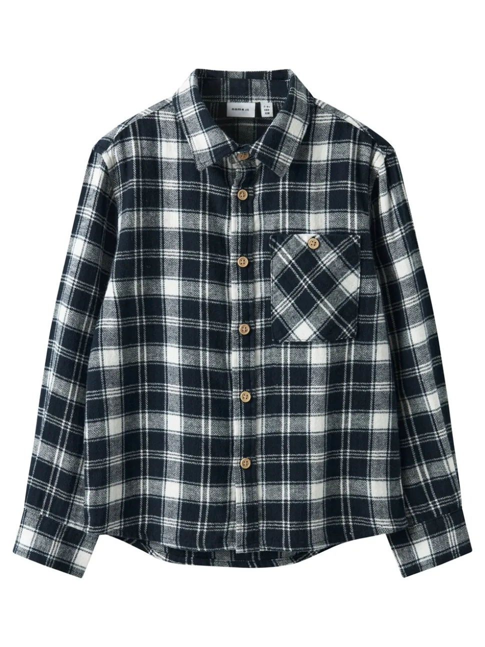 Sunda Skjorte, Navy Blazer, 146-152 cm