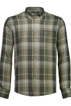 Super Soft Check Skjorte, Army, XXL