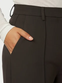 Sury Suit Bukser, Dark Brown, 40