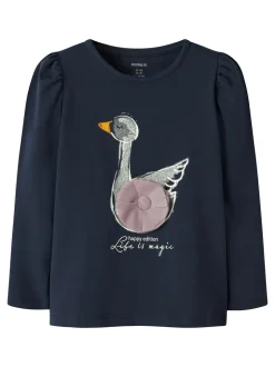 Swana Bluse, Navy Blazer, 104 cm