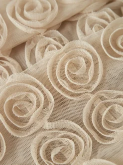 Sykia Tulle Nederdel, Cement, 110 cm