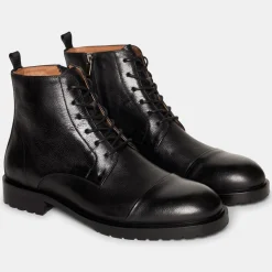 T53 5110 Snørestøvler, Black, 46