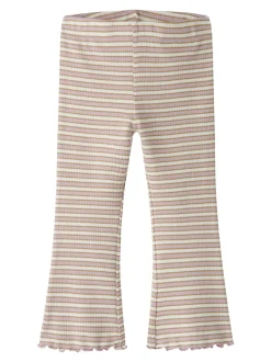 Taias Flare Bukser, Dawn Pink Cloud Dancer, 104 cm